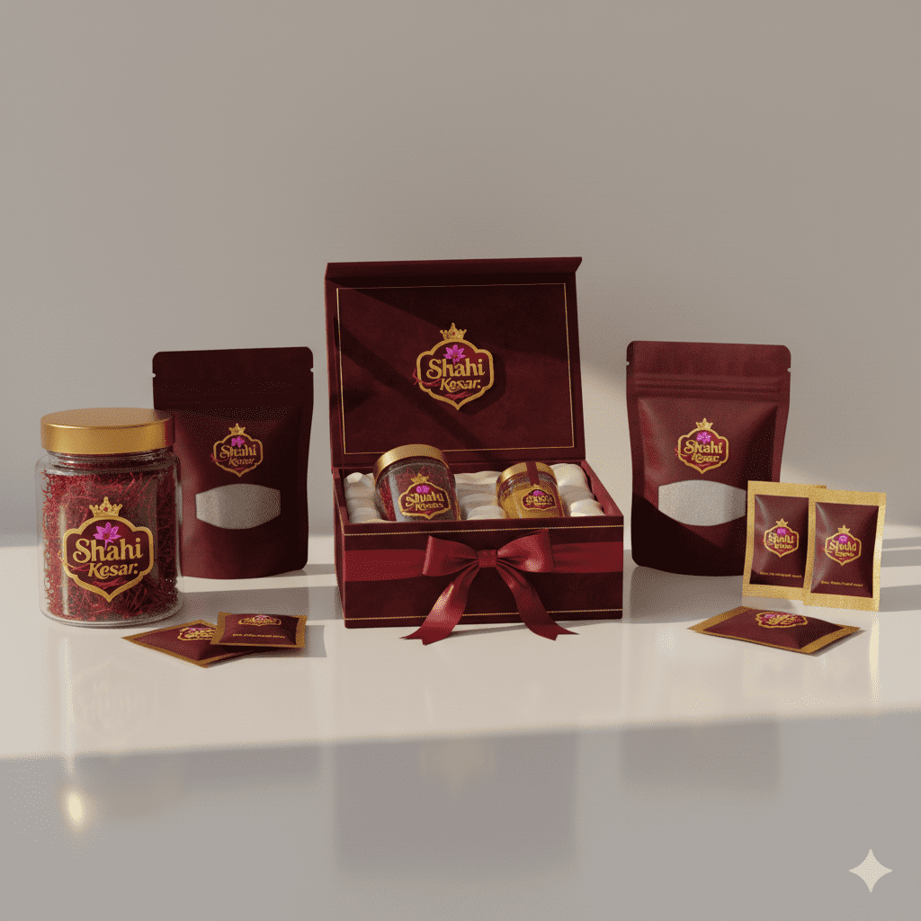 Shahi Kesar Mongra Premium – 3 g Gift Jar